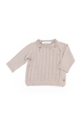 Maglia incrociata trattini con pantaloncini - Linea Knitted Bamboom