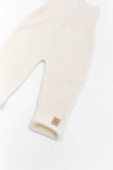 Maglia apertura dietro a costine con pantaloncini - Linea Knitted Bamboom