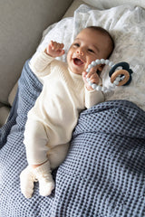Tutina con apertura dietro- Linea Knitted Bamboom