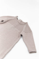 Tutina con apertura dietro- Linea Knitted Bamboom