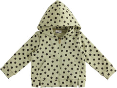 Felpa bambina con pois