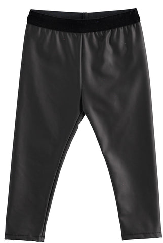 Leggings lungo effetto pelle