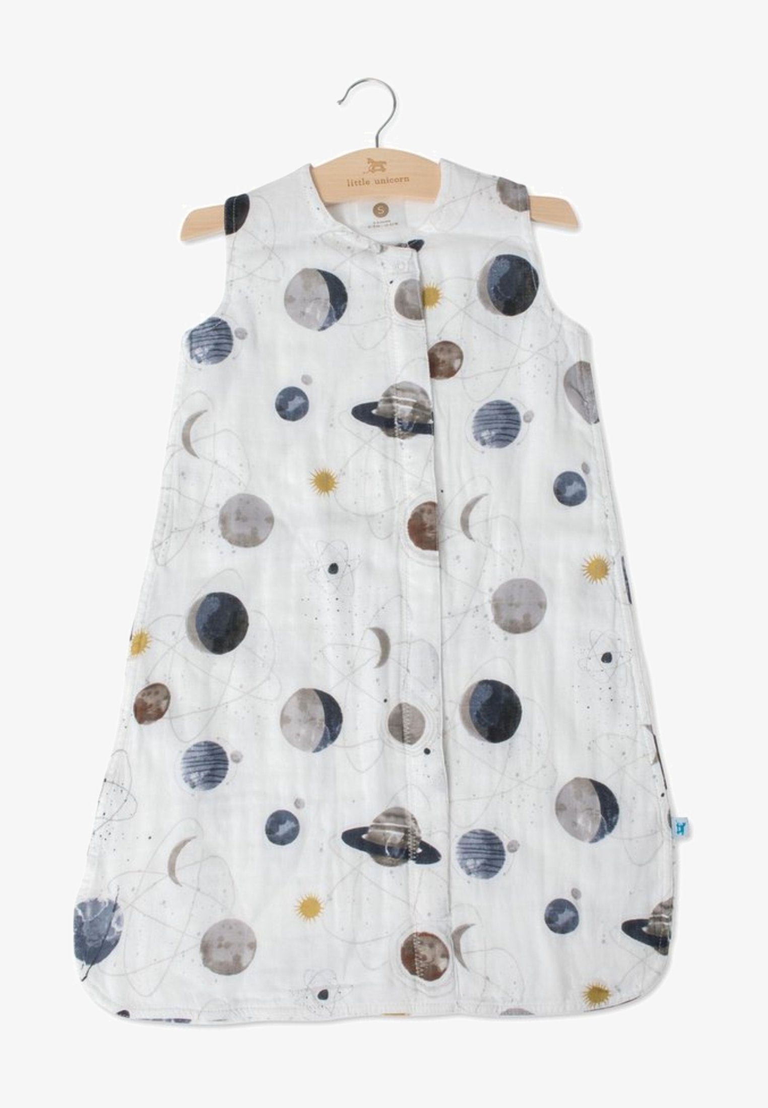 Sacco Nanna Estivo Con Piedini In Mussola - 0.5 Tog Per Bambini 6 Mesi-4 Anni - Foto 4