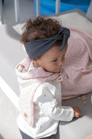 Maglia lana rombi aperti Bamboom