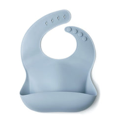 Bavaglino in silicone alimentare con tasca