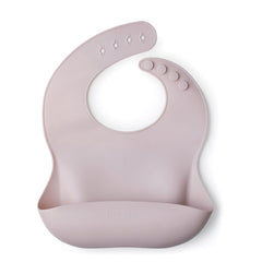 Bavaglino in silicone alimentare con tasca