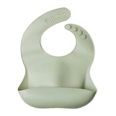 Bavaglino in silicone alimentare con tasca