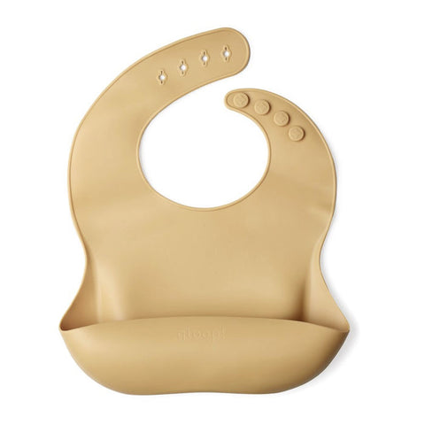 Bavaglino in silicone alimentare con tasca