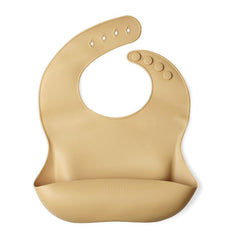 Bavaglino in silicone alimentare con tasca