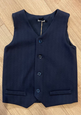 Gilet operato in cotone bambino