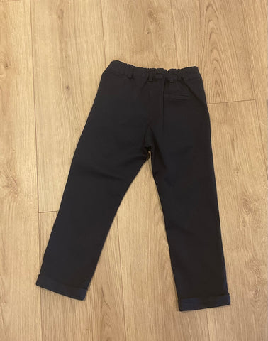 Pantalone chino lungo blu