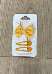 Set di tre mollette bambina - tanti colori disponibili