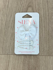 Set di tre mollette bambina - tanti colori disponibili