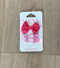 Set di tre mollette bambina - tanti colori disponibili