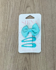 Set di tre mollette bambina - tanti colori disponibili
