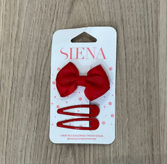 Set di tre mollette bambina - tanti colori disponibili