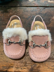 Sabot con pelliccia bambina