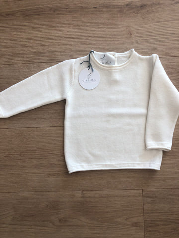 Maglioncino basico puro cotone by Virgola capsule collection