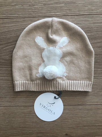 Berrettino coniglio in puro cotone by Virgola capsule collection
