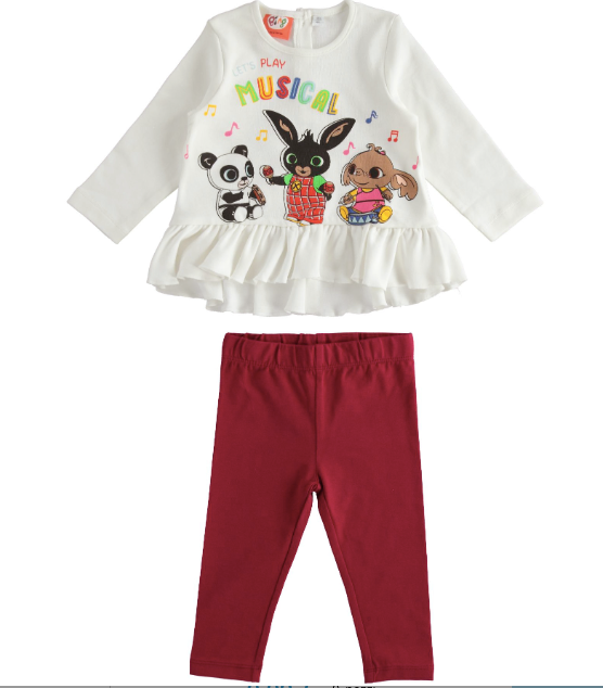 Completo bambina Bing – Virgola Il momento dei bambini