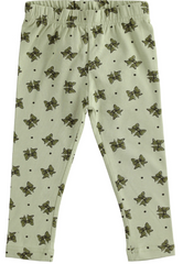 Leggings verdi bambina
