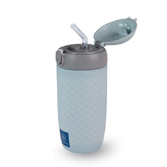 Borraccia termica 450 ml con cannuccia