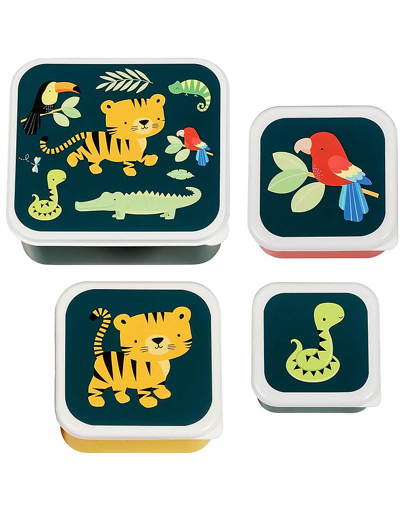Set di contenitori porta pranzo e porta merenda