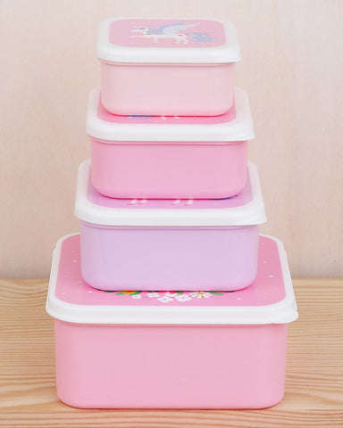Set di contenitori porta pranzo e porta merenda