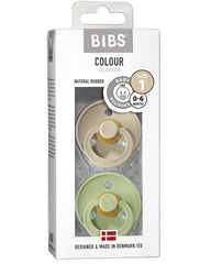 Bibs Set di due ciucci Colour