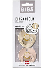 Bibs Set di due ciucci Colour