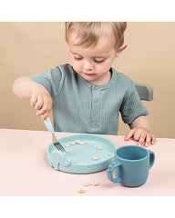 Set Pappa in silicone alimentare Peekaboo