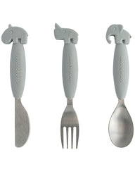 Set 3 posate anti-scivolo