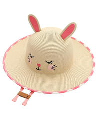 Cappello di Paglia Coniglio Anti-UV SPF 50+