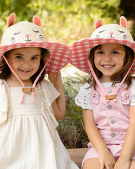 Cappello di Paglia Coniglio Anti-UV SPF 50+