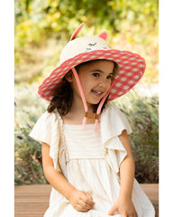 Cappello di Paglia Coniglio Anti-UV SPF 50+